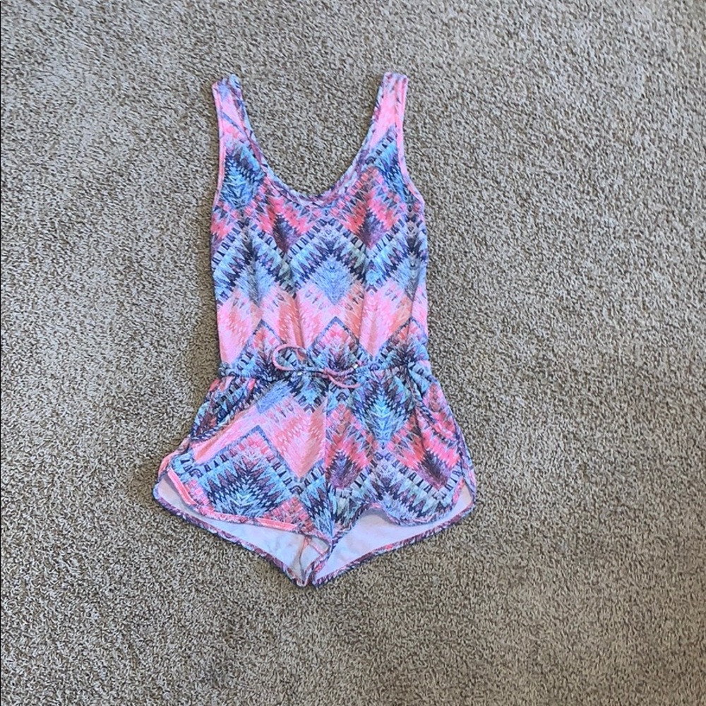 Aeropostale scoop neck romper